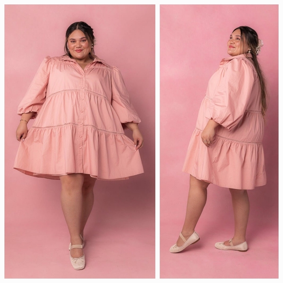 Ivy City Co JoJo Cotton Dress, Size 2X - Picture 3 of 10